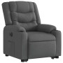 Sillón eléctrico reclinable elevable de tela gris oscuro de , Sillones - Ref: Foro24-3206580, Precio: 328,45 €, Descuento: %