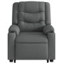 Sillón eléctrico reclinable elevable de tela gris oscuro de , Sillones - Ref: Foro24-3206580, Precio: 328,45 €, Descuento: %