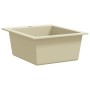 Fregadero de cocina de granito con un seno beige de vidaXL, Fregaderos - Ref: Foro24-144850, Precio: 149,57 €, Descuento: %