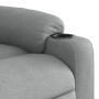 Sillón de masaje eléctrico reclinable elevable tela gris claro de , Sillones - Ref: Foro24-3206582, Precio: 319,83 €, Descuen...