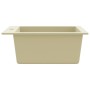 Fregadero de cocina de granito con un seno beige de vidaXL, Fregaderos - Ref: Foro24-144850, Precio: 149,57 €, Descuento: %