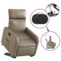 Reclining and lift chair in artificial leather, cappuccino color. by , Armchairs - Ref: Foro24-3206755, Price: 286,99 €, Disc...