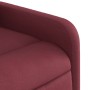 Sillón reclinable eléctrico tela rojo tinto de , Sillones - Ref: Foro24-3206684, Precio: 243,56 €, Descuento: %