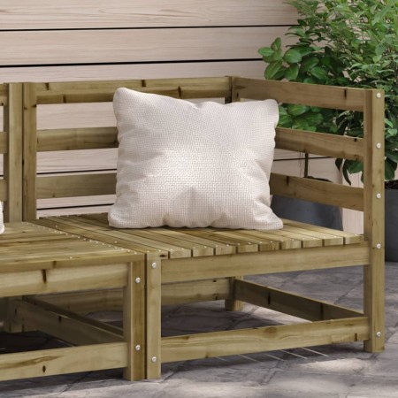 Garden corner sofa impregnated pine wood 70x70x67 cm by , Modular outdoor sofas - Ref: Foro24-837906, Price: 57,05 €, Discoun...