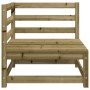 Garden corner sofa impregnated pine wood 70x70x67 cm by , Modular outdoor sofas - Ref: Foro24-837906, Price: 57,05 €, Discoun...