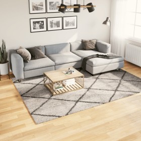 Modern long pile rug PAMPLONA beige anthracite 200x280 cm by , Rugs - Ref: Foro24-375393, Price: 105,99 €, Discount: %