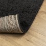 Modern black PAMPLONA furry long-haired rug 120x120 cm by , Rugs - Ref: Foro24-375277, Price: 35,61 €, Discount: %