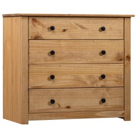 Panama style pine wood auxiliary cabinet 80x40x73 cm by vidaXL, Sideboards - Ref: Foro24-282658, Price: 161,98 €, Discount: %