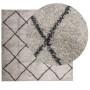 Modern long pile rug PAMPLONA beige anthracite 120x120 cm by , Rugs - Ref: Foro24-375387, Price: 35,59 €, Discount: %