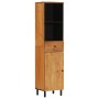 Mueble de baño madera maciza de acacia 38x33x160 cm de , Tocadores de baño - Ref: Foro24-356877, Precio: 166,71 €, Descuento: %