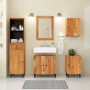 Mueble de baño madera maciza de acacia 38x33x160 cm de , Tocadores de baño - Ref: Foro24-356877, Precio: 166,71 €, Descuento: %