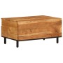 Solid acacia wood coffee table 80x54x40 cm by , Coffee table - Ref: Foro24-356868, Price: 157,18 €, Discount: %