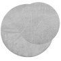 Short hair Scandinavian look IZA gray carpet Ø 80 cm by , Rugs - Ref: Foro24-375457, Price: 23,23 €, Discount: %