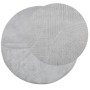 Short-haired Scandinavian look IZA grey Ø 160 cm rug by , Rugs - Ref: Foro24-375460, Price: 66,82 €, Discount: %