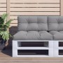 Cushions for pallet sofa 2 units gray fabric by , Cushions for chairs and sofas - Ref: Foro24-314514, Price: 60,19 €, Discoun...