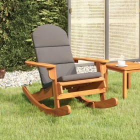 Adirondack rocking chair with solid acacia wood cushions by , Garden chairs - Ref: Foro24-360037, Price: 260,96 €, Discount: %