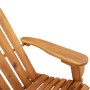 Adirondack rocking chair with solid acacia wood cushions by , Garden chairs - Ref: Foro24-360037, Price: 225,99 €, Discount: %