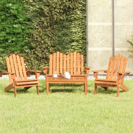 Adirondack garden furniture set 4 pieces acacia wood by , Garden sets - Ref: Foro24-3152130, Price: 405,53 €, Discount: %