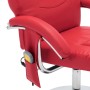 Red synthetic leather massage chair with footrest by vidaXL, Electric massage chairs - Ref: Foro24-248664, Price: 186,99 €, D...