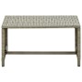 Gray synthetic rattan coffee table 70x40x38 cm by , Coffee table - Ref: Foro24-46395, Price: 50,99 €, Discount: %