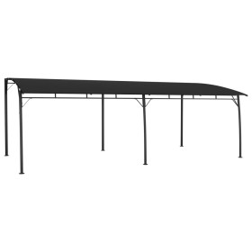 Anthracite gray garden parasol awning 6x3x2.55 m by , Tents and gazebos - Ref: Foro24-47980, Price: 360,35 €, Discount: %