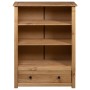 Librería de madera maciza de pino estilo Panamá 80x35x110 cm de vidaXL, Librerías y estanterías - Ref: Foro24-282667, Precio:...