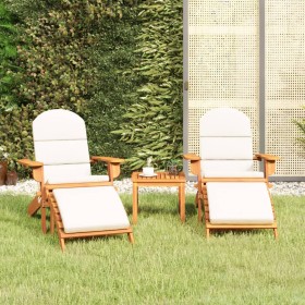 Adirondack Gartenmöbel-Set 3-teilig aus Akazienholz von , Gartensets - Ref: Foro24-3152125, Preis: 451,99 €, Rabatt: %