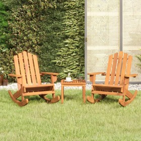 Adirondack garden furniture set 3 pieces acacia wood by , Garden sets - Ref: Foro24-3152127, Price: 310,40 €, Discount: %