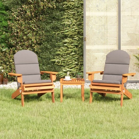 Adirondack garden furniture set 3 pieces acacia wood by , Garden sets - Ref: Foro24-3152124, Price: 388,83 €, Discount: %