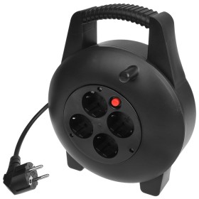 ProPlus Cable reel with 4 Schuko outlets 10 m by ProPlus, Power cables - Ref: Foro24-424727, Price: 42,99 €, Discount: %