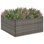 Synthetic gray rattan planter 80x80x40 cm by , Pots and planters - Ref: Foro24-319175, Price: 63,75 €, Discount: %