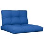 Cushions for pallets 2 units royal blue fabric by , Cushions for chairs and sofas - Ref: Foro24-314523, Price: 39,62 €, Disco...