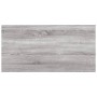 Wall shelves 4 units engineered wood gray Sonoma 40x20x1.5 cm by , Shelves - Ref: Foro24-838203, Price: 19,34 €, Discount: %