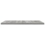 Wall shelves 4 units engineered wood Sonoma gray 40x40x1.5 cm by , Shelves - Ref: Foro24-838215, Price: 31,99 €, Discount: %