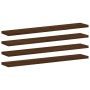 Estantes pared 4 uds madera ingeniería marrón roble 60x10x1,5cm de , Estanterías - Ref: Foro24-838229, Precio: 18,83 €, Descu...