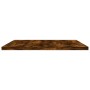 Wall shelves 4 units engineered wood oak smoke 60x40x1.5 cm by , Shelves - Ref: Foro24-838243, Price: 36,07 €, Discount: %