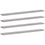 Estantes pared 4 uds madera ingeniería gris Sonoma 80x10x1,5 cm de , Estanterías - Ref: Foro24-838257, Precio: 20,72 €, Descu...