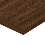 Wall shelves 4 units engineered wood brown 100x20x1.5 cm by , Shelves - Ref: Foro24-838295, Price: 33,99 €, Discount: %