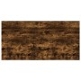 Estantes pared 4 uds madera ingeniería roble humo 100x50x1,5 cm de , Estanterías - Ref: Foro24-838306, Precio: 64,38 €, Descu...