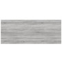 Estantes pared 4 uds madera ingeniería gris Sonoma 100x40x1,5cm de , Estanterías - Ref: Foro24-838304, Precio: 58,99 €, Descu...