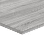 Estantes pared 4 uds madera ingeniería gris Sonoma 100x40x1,5cm de , Estanterías - Ref: Foro24-838304, Precio: 58,99 €, Descu...