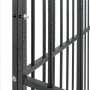 Dog playpen with 16 black galvanized steel panels by , Dog kennels - Ref: Foro24-3209555, Price: 412,51 €, Discount: %