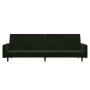 Sofá cama de 2 plazas terciopelo verde oscuro de , Sofás - Ref: Foro24-375739, Precio: 226,15 €, Descuento: %