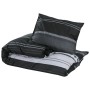 Black and white cotton duvet cover set 260x240 cm by , Duvet covers - Ref: Foro24-136498, Price: 30,06 €, Discount: %