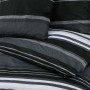 Black and white cotton duvet cover set 260x240 cm by , Duvet covers - Ref: Foro24-136498, Price: 30,06 €, Discount: %