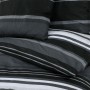 Black and white cotton duvet cover set 200x200 cm by , Duvet covers - Ref: Foro24-136493, Price: 24,62 €, Discount: %