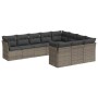 Set mit 10 Gartensofas mit Kissen synthetisches Rattangrau von , Gartensets - Ref: Foro24-3218220, Preis: 624,86 €, Rabatt: %