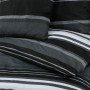 Black and white cotton duvet cover set 200x220 cm by , Duvet covers - Ref: Foro24-136502, Price: 29,71 €, Discount: %