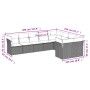 Set de muebles de jardín 9 pzas y cojines ratán sintético gris de , Conjuntos de jardín - Ref: Foro24-3218170, Precio: 567,78...