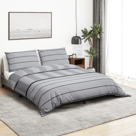 Gray cotton duvet cover set 135x200 cm by , Duvet covers - Ref: Foro24-136439, Price: 23,99 €, Discount: %